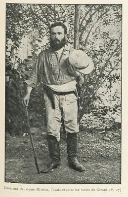Photographie représentant Lucien Morisse dans Excursion dans l'Eldorado, 1904