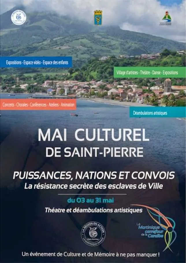 Affiche de l'évènement Mai culturel de Saint-Pierre
